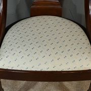 Set of 4 Gondola Chairs in Mahogany, Restoration period – Part 1, 19th century