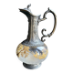 Glass or gold crystal ewer – Gallia Métal Alfénide for Christofle