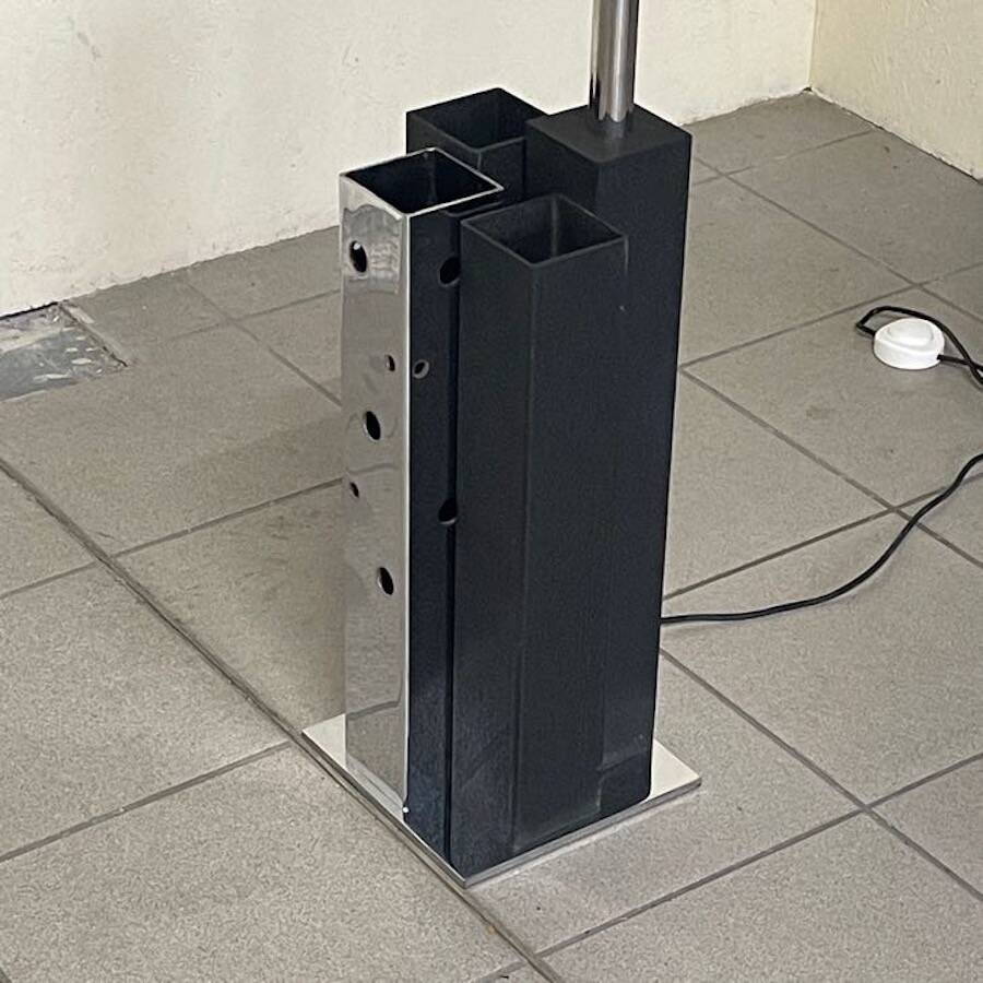 Arc floor lamp attributed to Goffredo Reggiani, 1970s