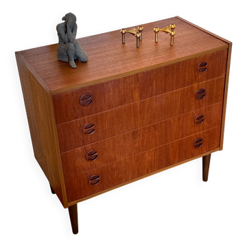 Vintage Scandinavian teak "Asta" chest of drawers