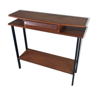 Vintage teak console Italy 1960