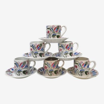 Art Deco coffee cups Galeries Lafayette