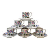 Art Deco coffee cups Galeries Lafayette