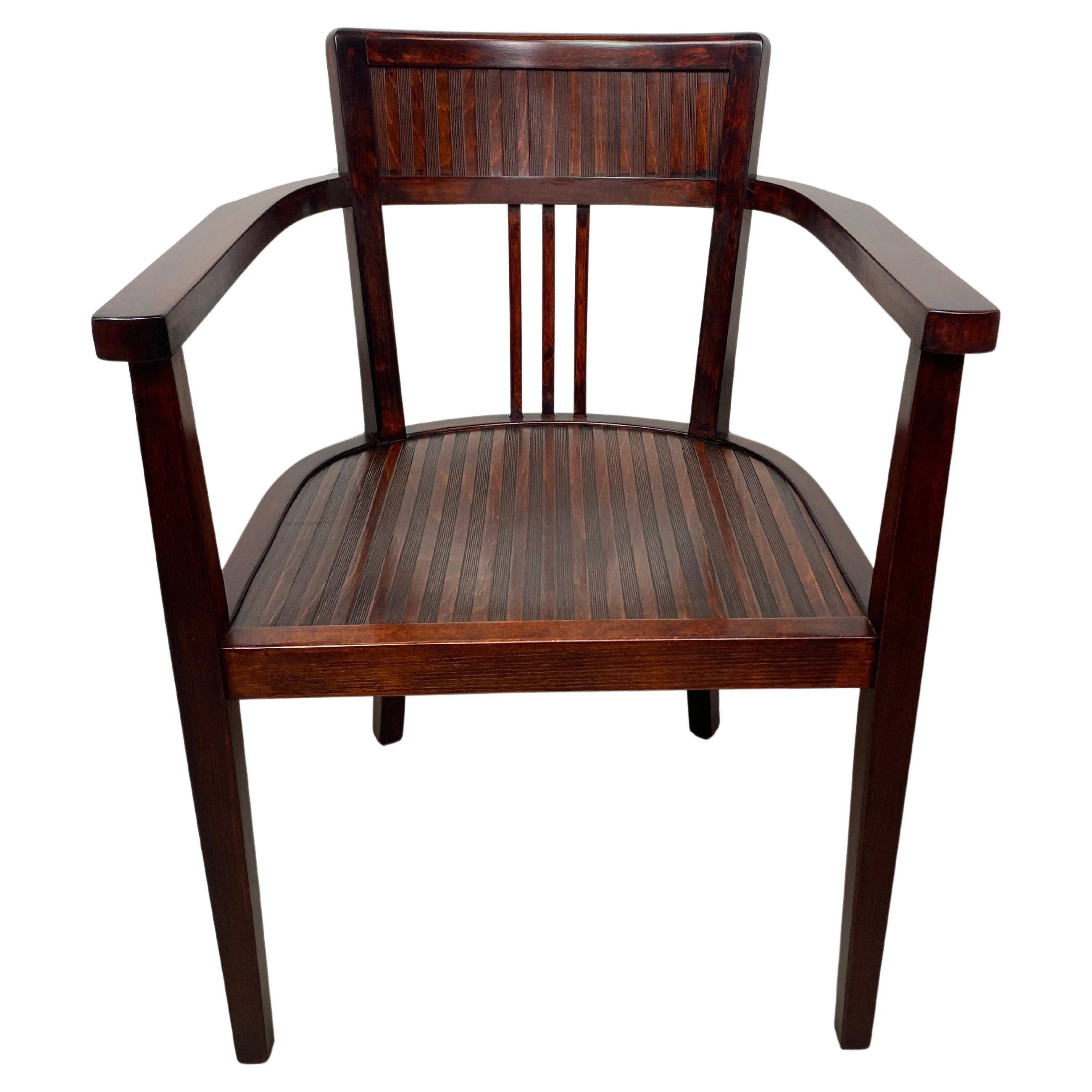 Art Nouveau office chair