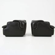"Confidential" armchairs by Alberto Rosselli for Saporiti Italia, 1970s