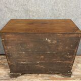 Napoleon III mahogany period chest of drawers around 1850-1880