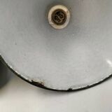 Enamelled sheet metal cone pendants