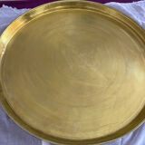 Ancient Moroccan copper tray