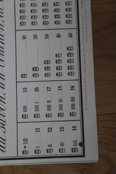Method boscher (tables 1-12) 1960