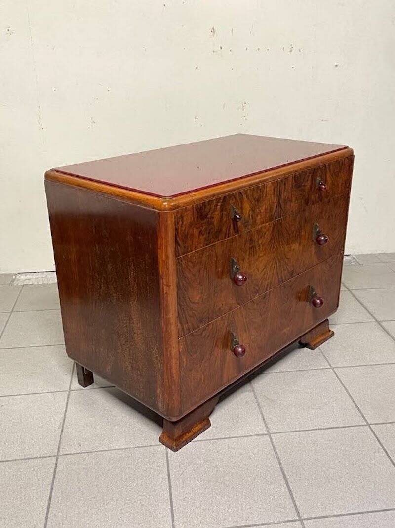 Cassettiera piccola Déco, anni '30