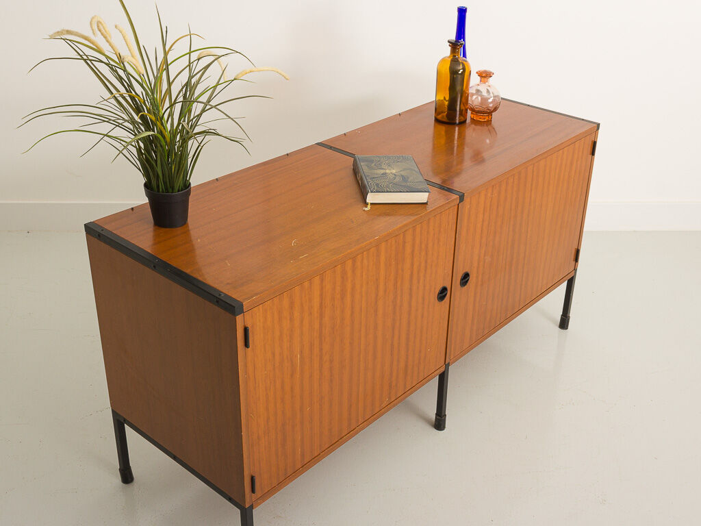 Enfilade en frêne ARP de Guariche, Mortier et Motte edited by Minvielle, circa 1960