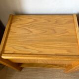 Minimalist vintage bedside tables