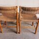 4 vintage chairs Dordogne model by Robert Sentou