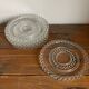 6 glass dessert plates