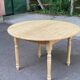 Louis Philippe extendable round dining table 160cm 20th century