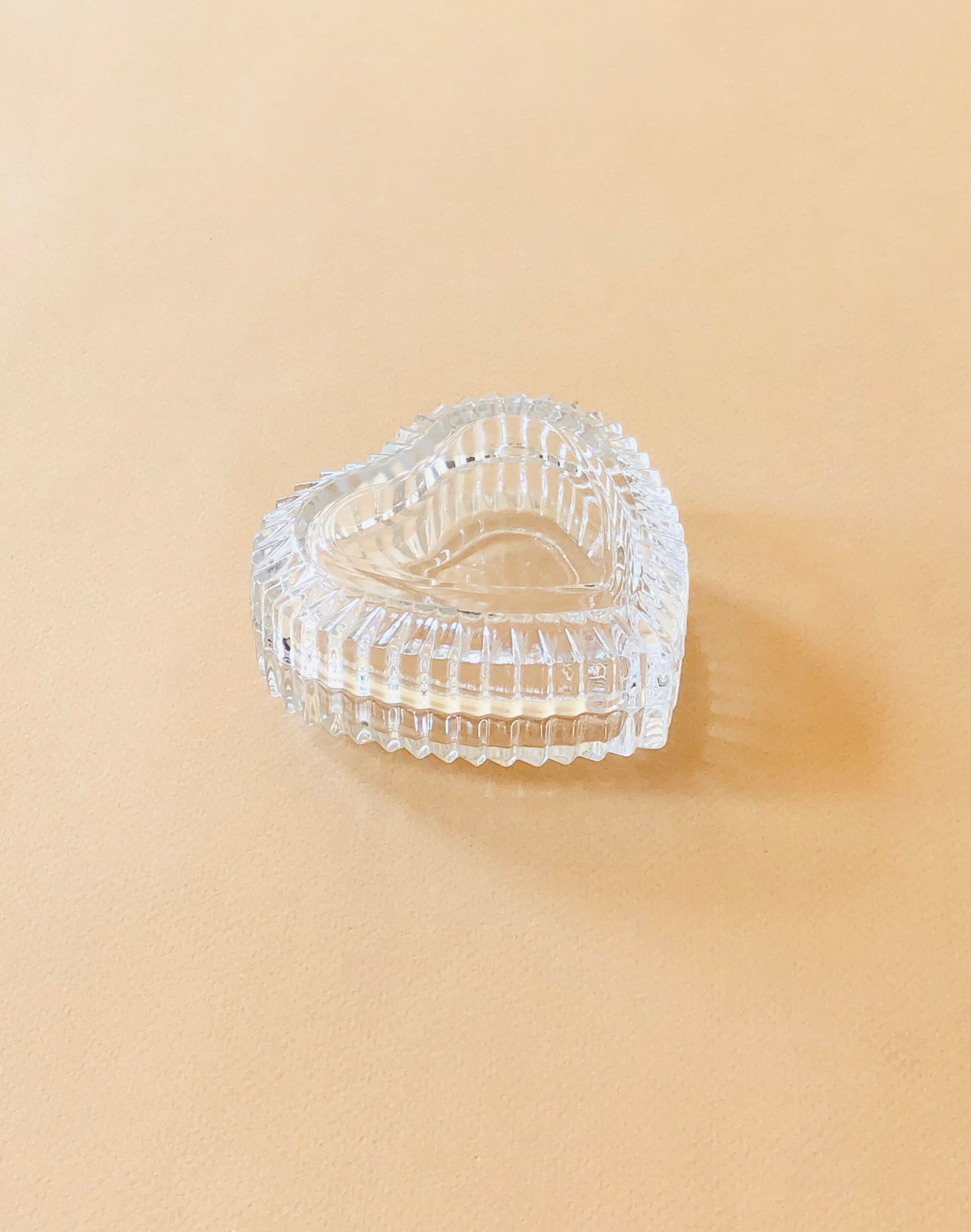 Arques crystal heart jewelry box