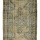 Turkish Anatolian Handmade Vintage Area Rug 253 cm x 158 cm