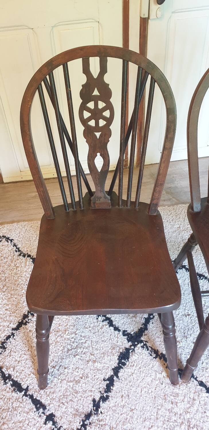 Pair of Windsor chairs