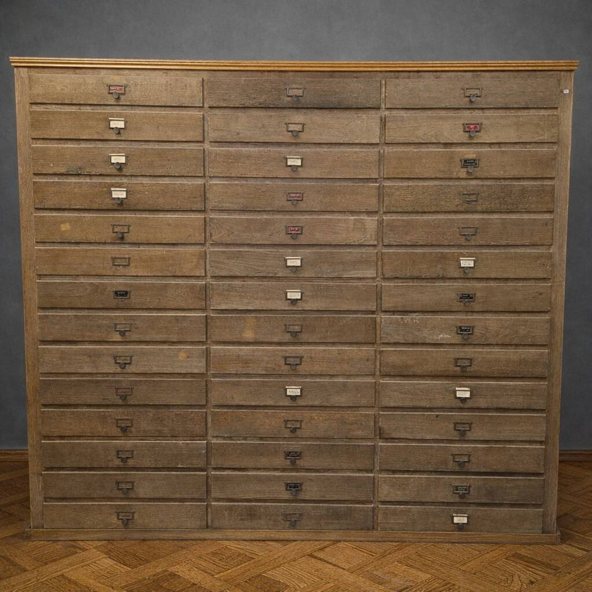 Large workshop cabinet with drawers – antique workshop / hardware / No. 2