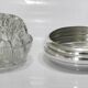 Pique flowers or wears silver metal pen Christofle Gallia