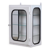Vintage hospital medicine cabinet, 1970s