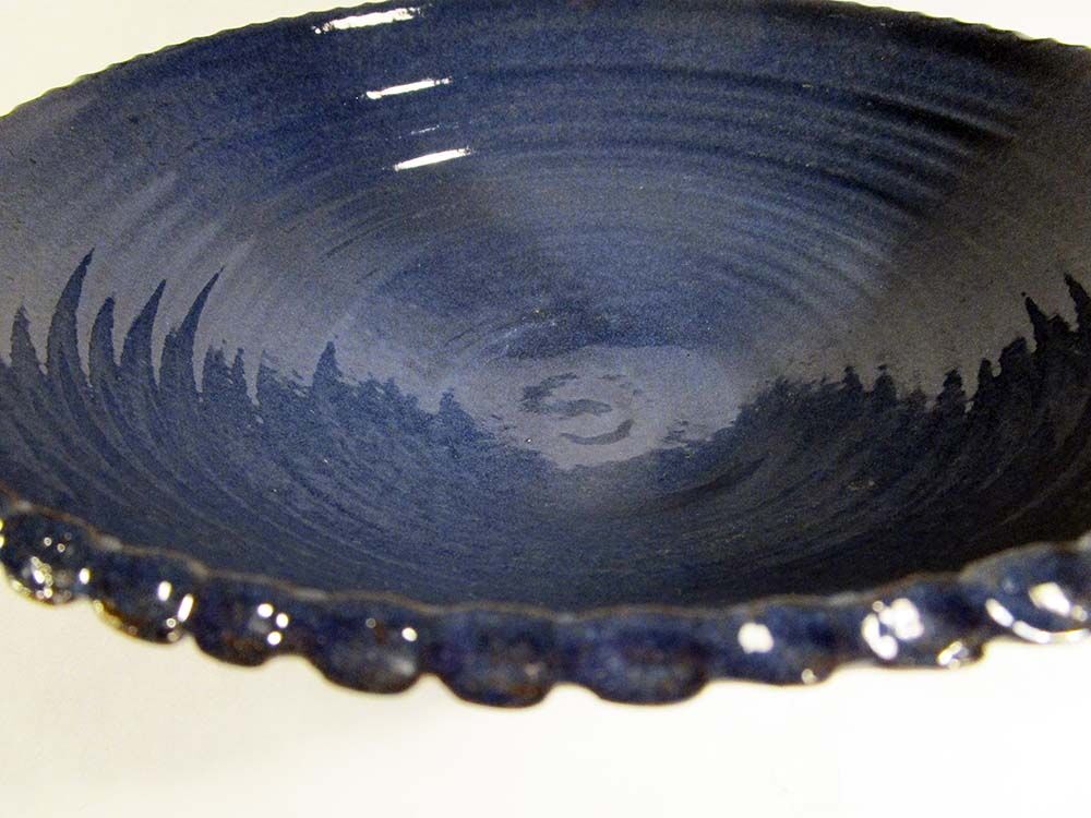 Lavender blue bowl