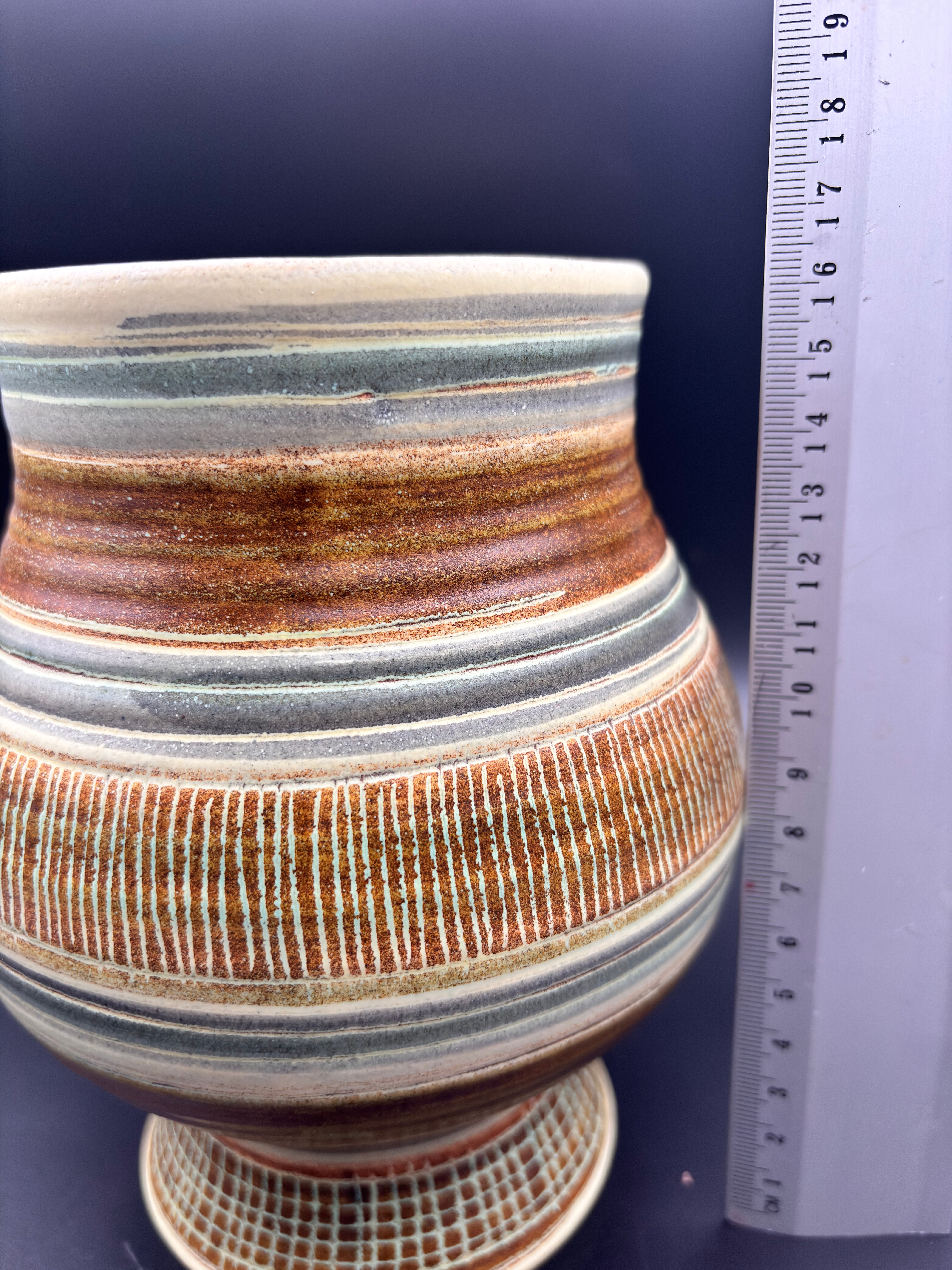 Ancient ceramic vase by Marcel Guillot