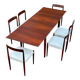 Professionally Refurbished Danish Rosewood Dining Set