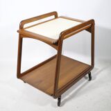 Danish Design Bar Cart Teak Silka Möbler 1960s