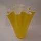 Vintage Yellow Murano Vase