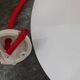 Suspension en opaline blanche