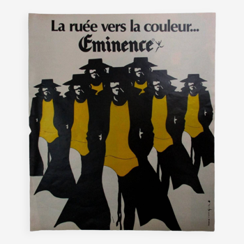 Publicité Eminence d'après René Gruau