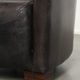Fauteuil design Aviator en cuir de vache grainé