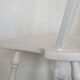 1 of 6 Vintage Wooden Dining Chair Restored Accent White Windsor Chairs