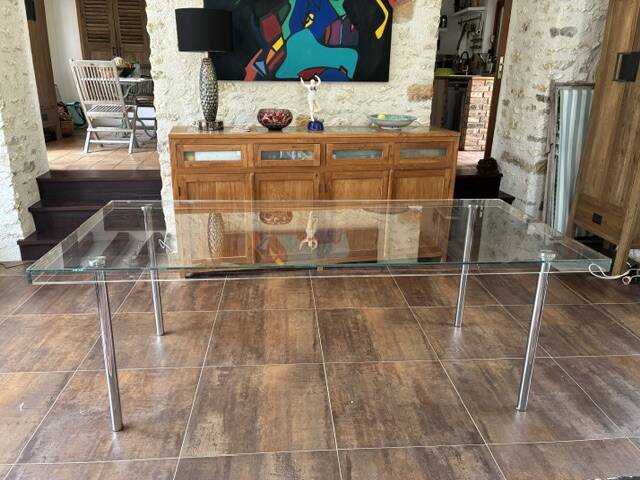 Table transparente