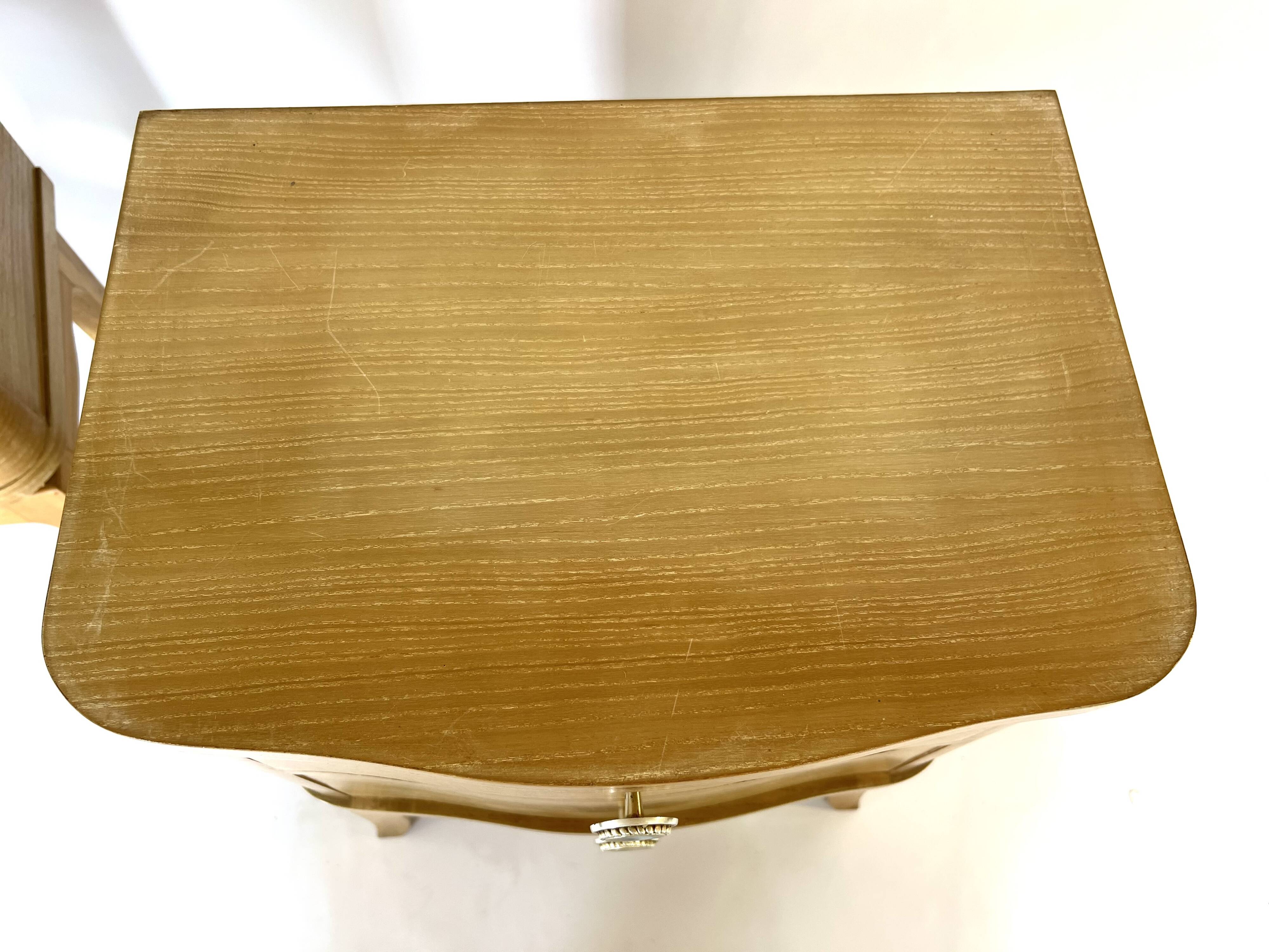 Pair of vintage nightstands or bedside tables from the 50s