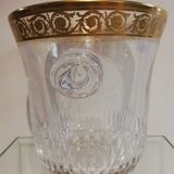 Crystal champagne bucket Saint-louis thistle