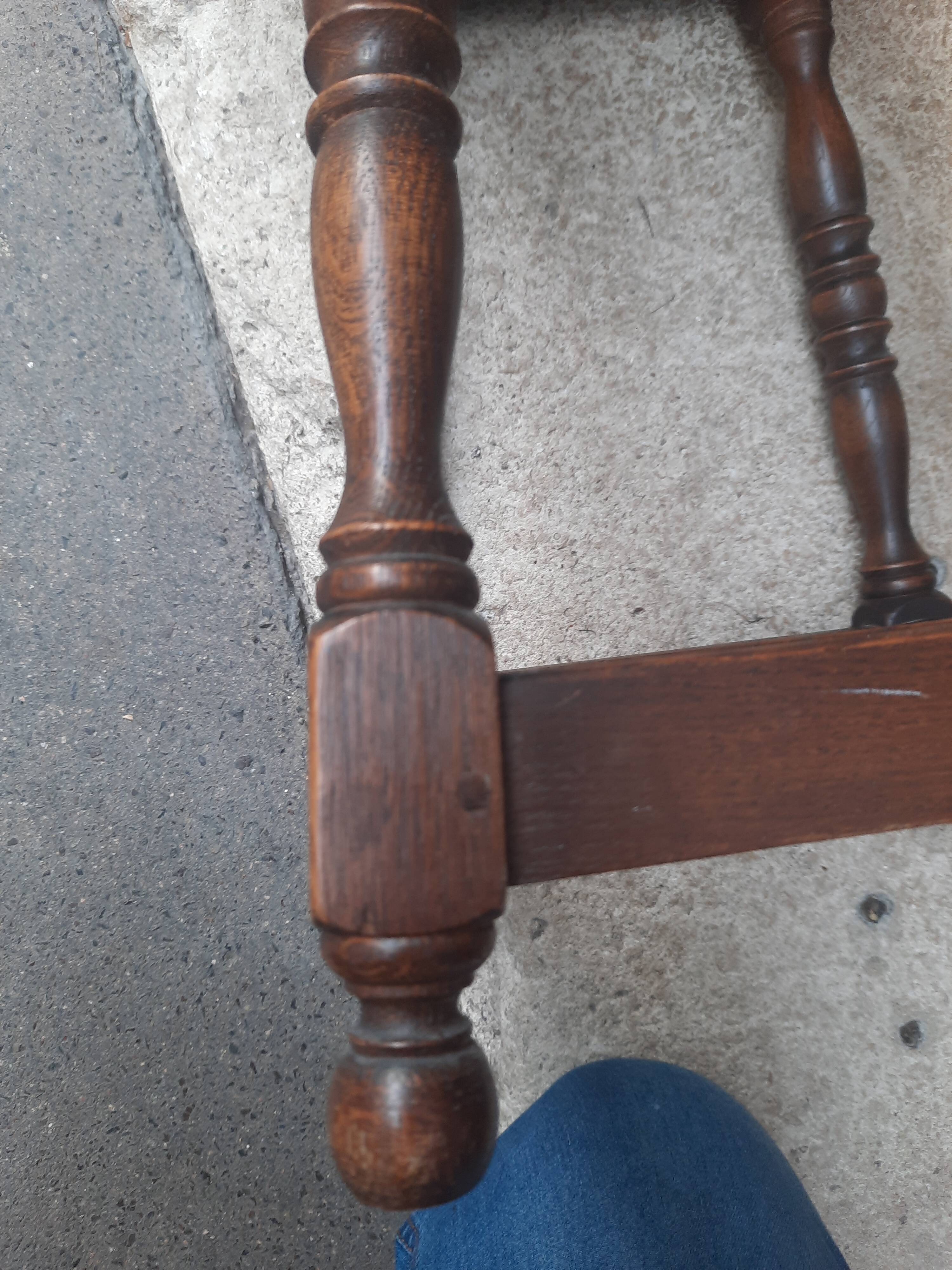 Wooden stool