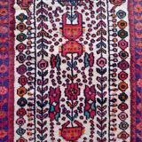 Handmade Persian Hamadan Rug 124x75cm