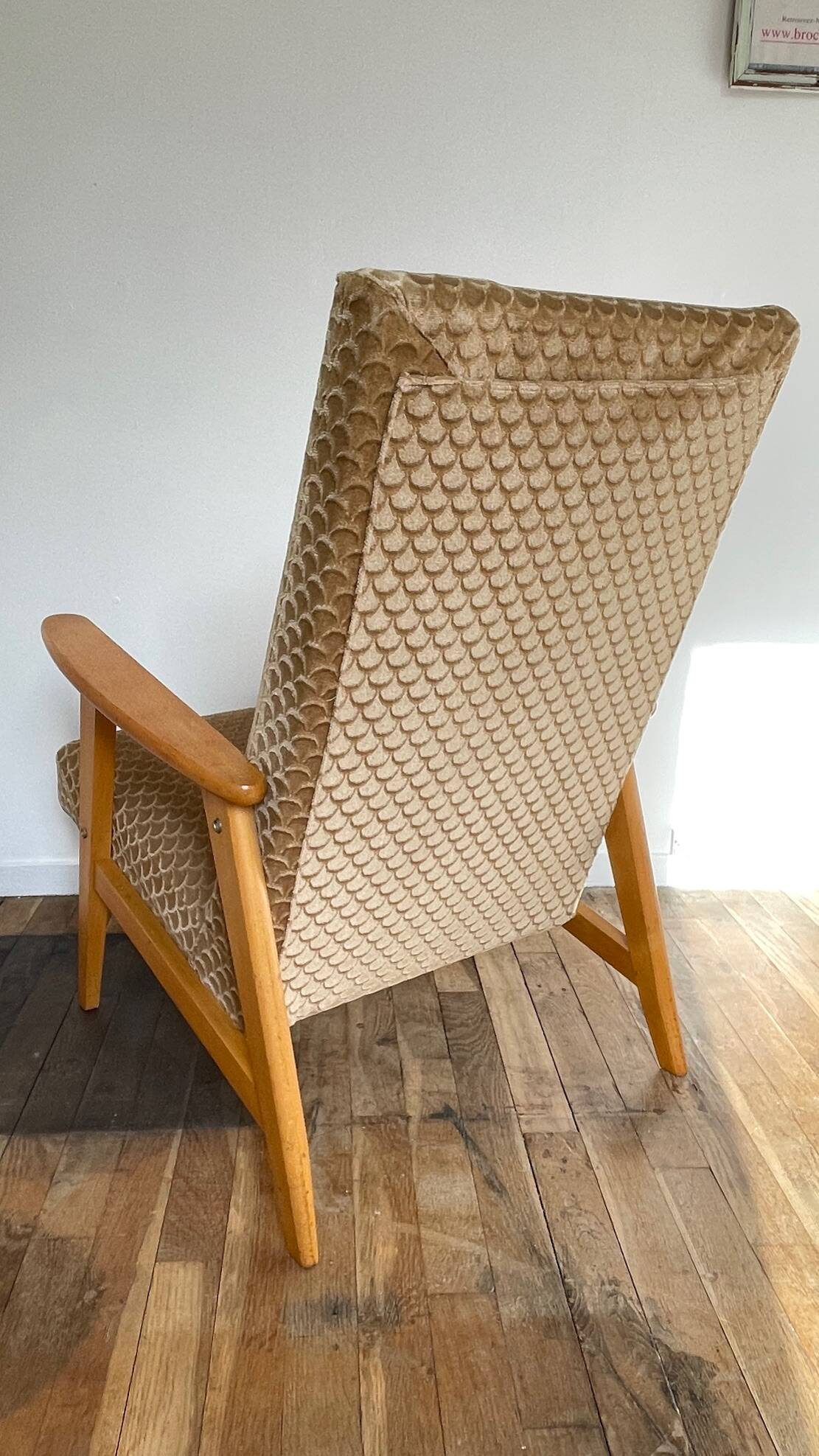 paire FAUTEUILS MANUCERE France Vintage