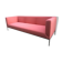 3-seater sofa design by Marco Maran and Hermes model "ON/OFF"