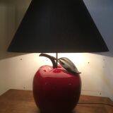 Lampe pomme en céramique