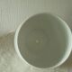 Cache pot en porcelaine blanche ancien