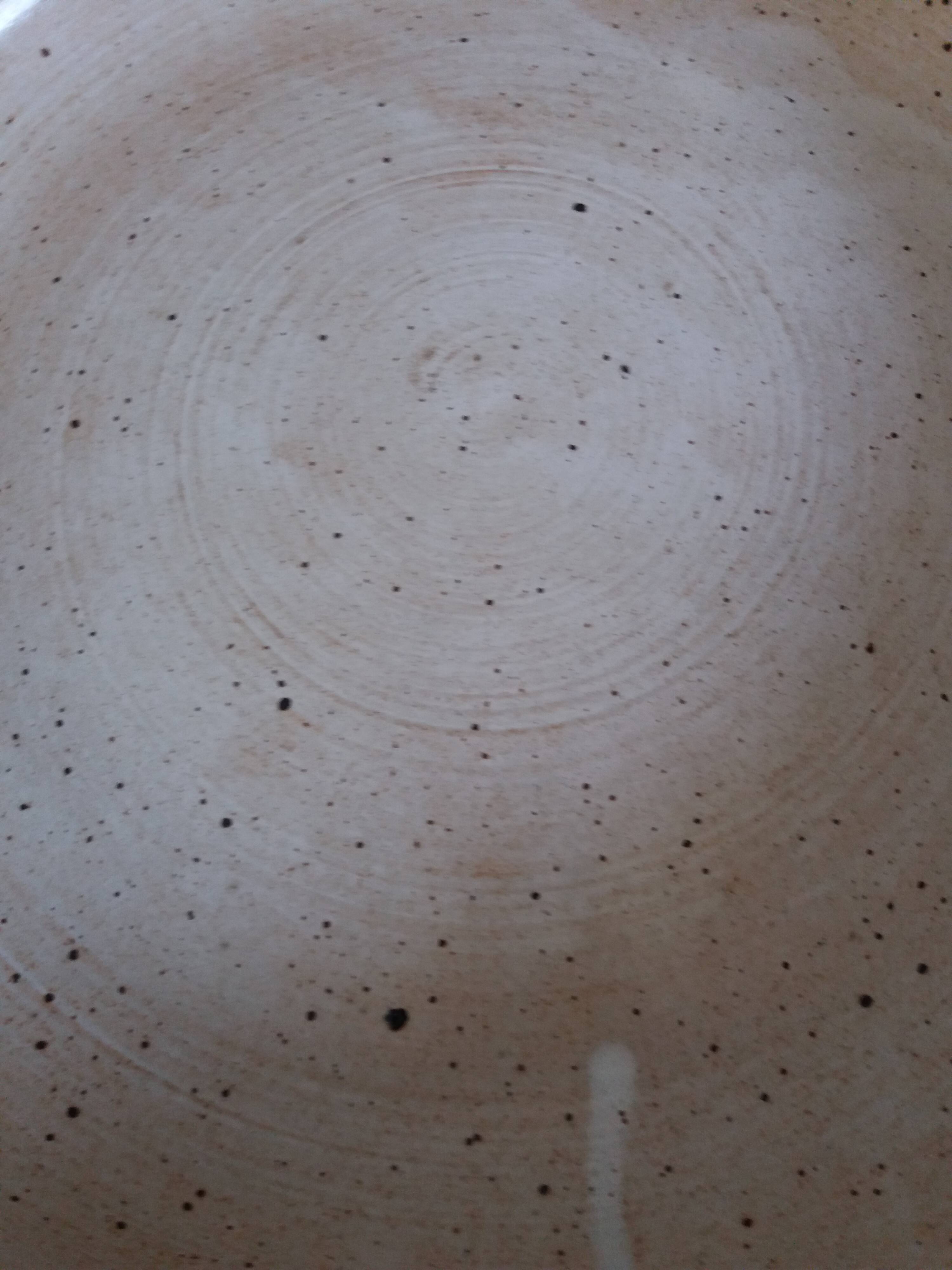 Deep dish stoneware salad bowl 31 cm