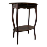 Table d'appoint vintage en bois / table à plantes / support à plusieurs niveaux