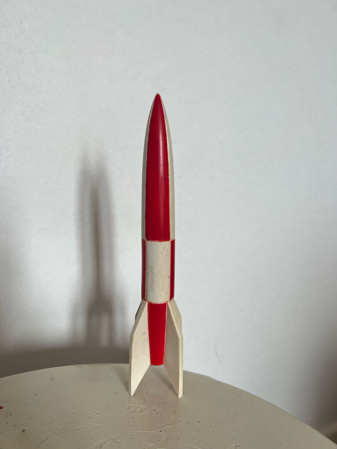 Vintage tintin rocket