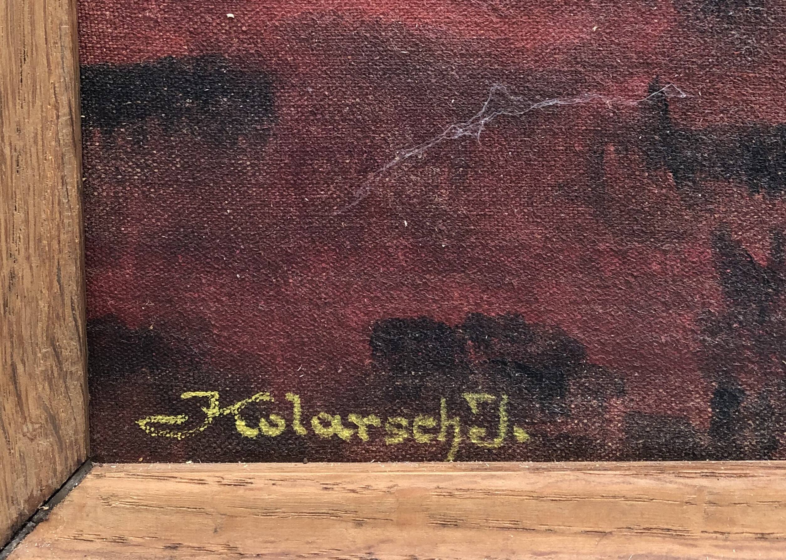 Flower bouquet painting