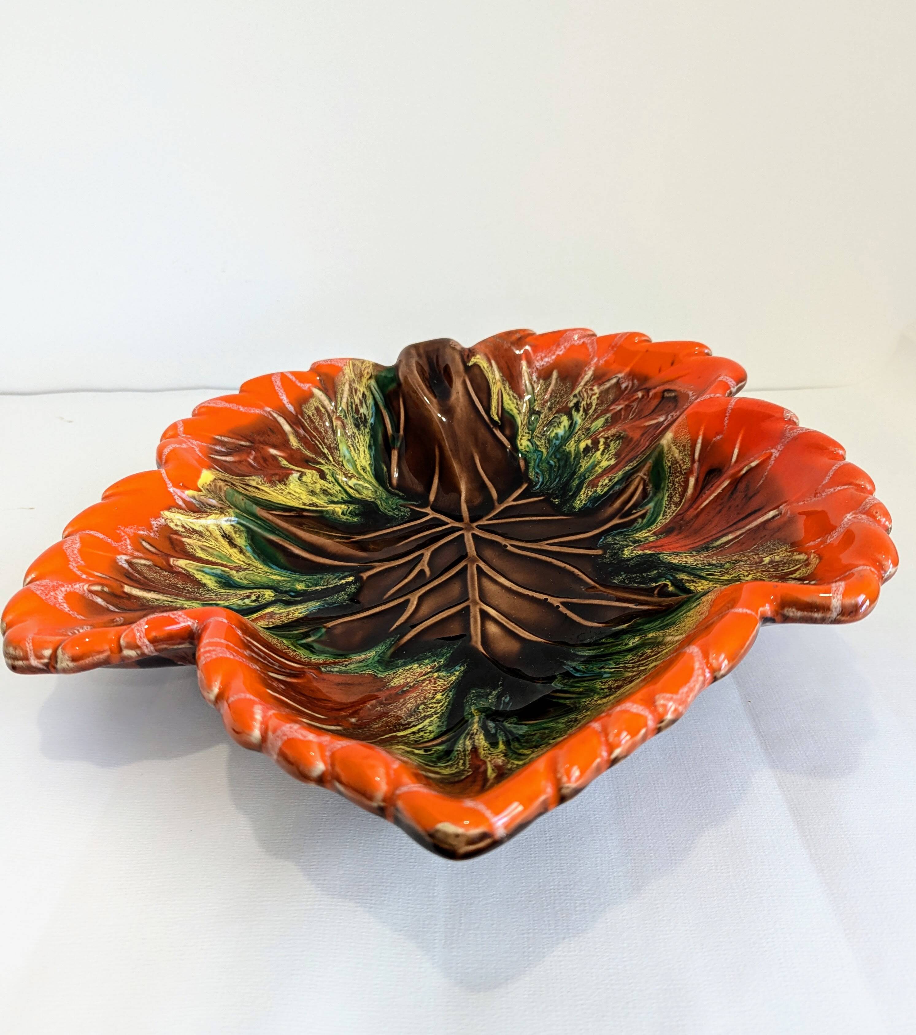 Vintage Vallauris fruit bowl