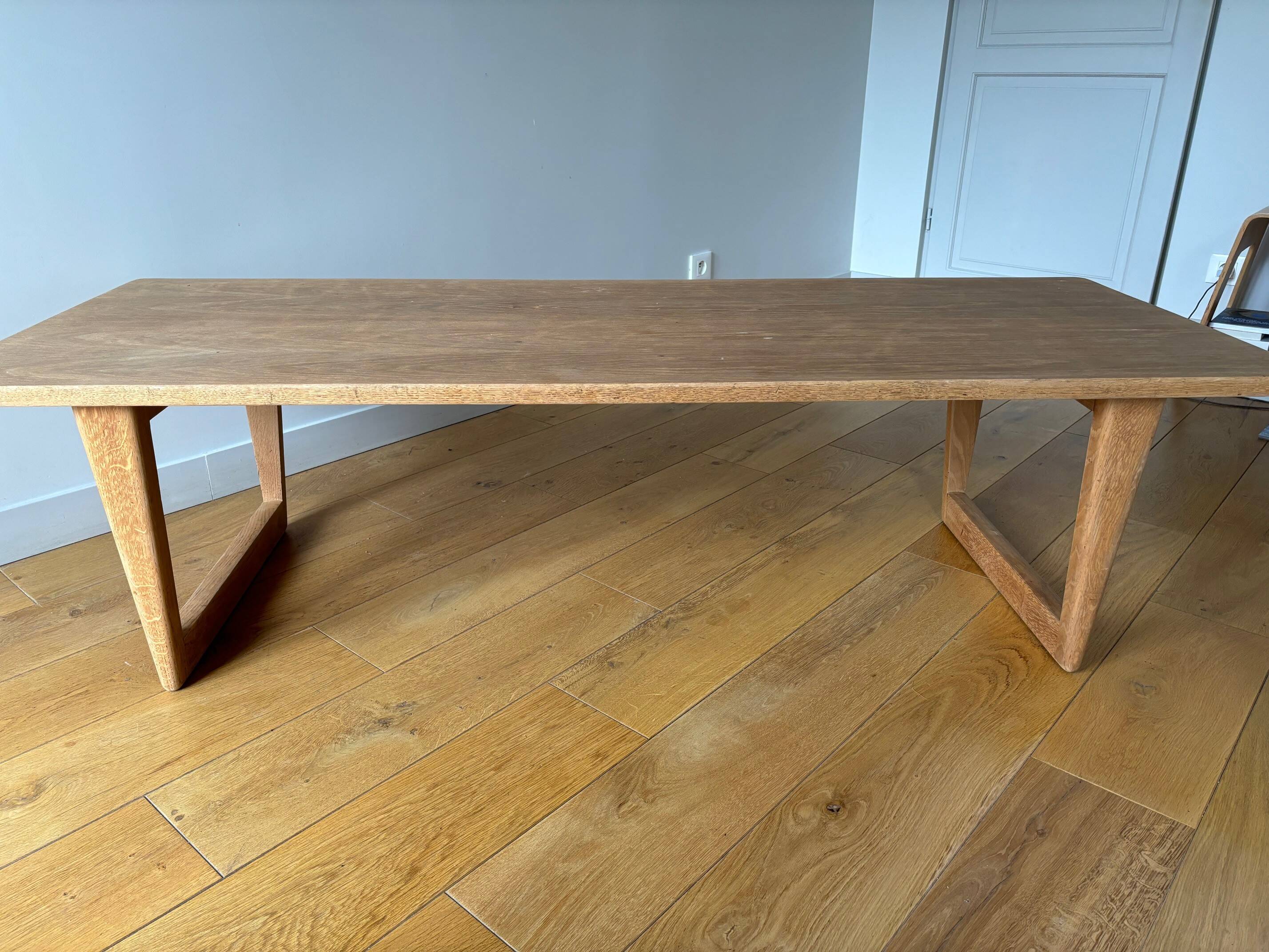 Oak coffee table by Borge Mogensen - Denmark, 1970s
