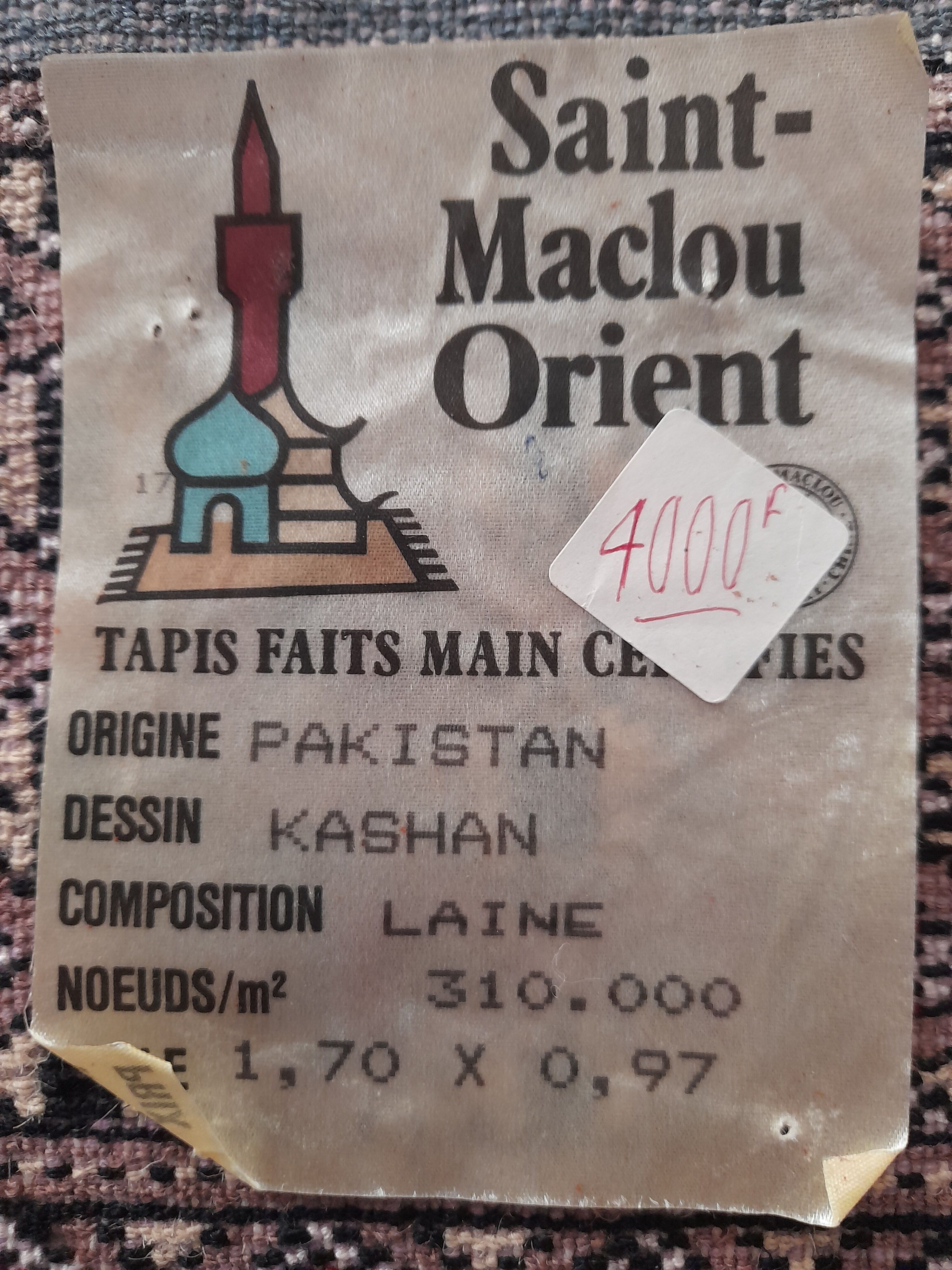 Oriental carpet 170 x 97cm